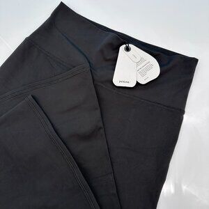 prAna Women's Luxara Stretchy Wicking High Rise‎ Flare Pant, Size Medium, Black